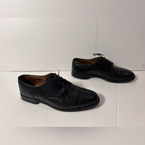 Allen Edmonds 9604 Cortland Cap-toe oxford black leather dress shoe men 11 1/2 D